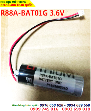 Omron R88A-BAT01W; Pin nuôi nguồn PLC Omron R88A-BAT01W lithium 3.6v